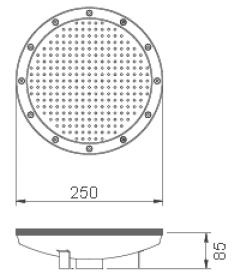 Круглые панели гейзера Арт.: AT-02.02