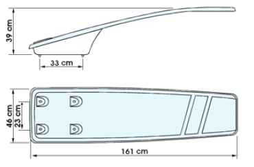 Прыжковые доски “Dynamic” Арт.: TR031392B, TR031392A