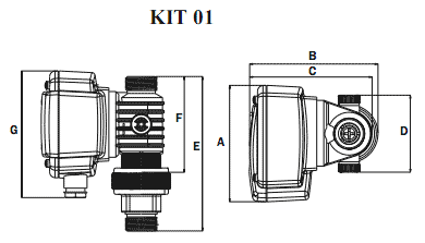 Электронные блоки управления Kit 01