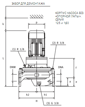 ������������ ������������ �� ����������� � �������� �������� FLS 100-160/110 400/690 ���. 0000139723