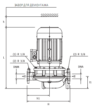 ������������ ������������ �� ����������� � �������� �������� FLD 50-160/22 230/400 ���. 0000142927