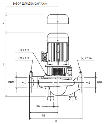 ������������ ������������ �� ����������� � �������� �������� FLSD4 125-160/30 230/400 ���. 0000143513