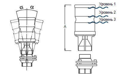 Фонтанная насадка CASCADE JET (SAFE-RAIN) Арт. F 2462016