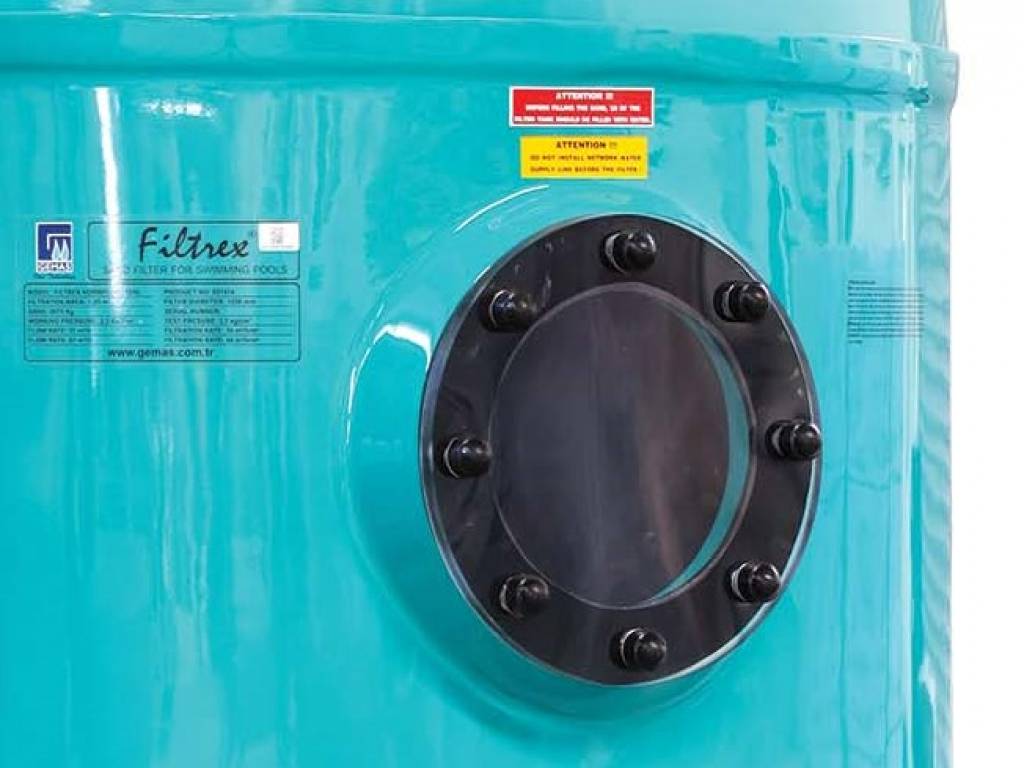 Фильтр FILTREX-NORM PLUS Ø 1800 мм с вых. 5" (дюзовое дно), 76-101 м3/ч 021417