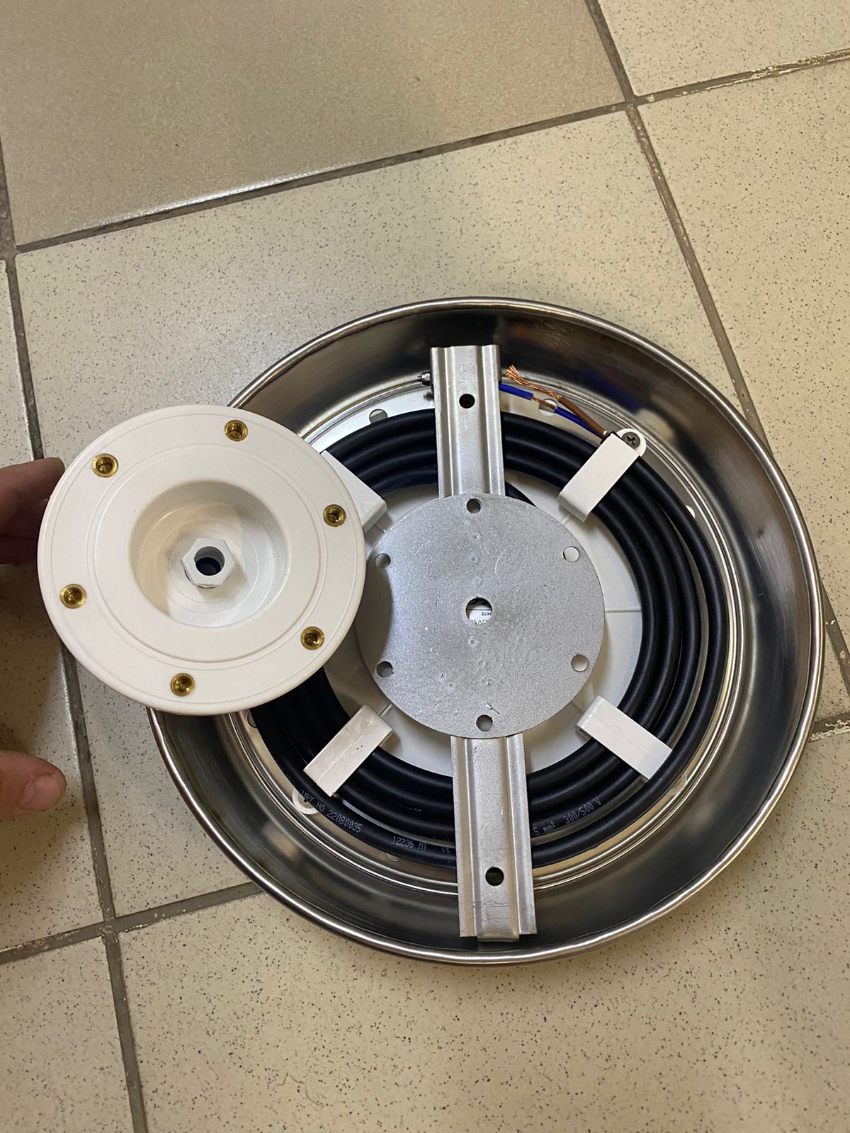 ��������� ������������ 36�� Gemas SlimLED-INOX RGB+White 252�� 12� ������ �/� (���������) (052153SS)